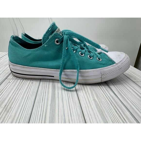Converse Teal Green Climate Counter Water Repellant Low Top Sneaker W 8.5 /M 6.5 - Picture 6 of 9